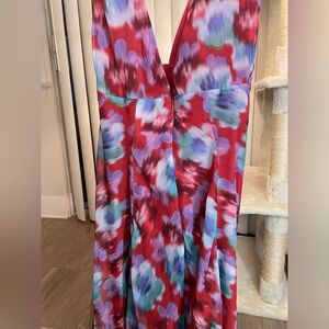 Size 10 Floor length dress - floral